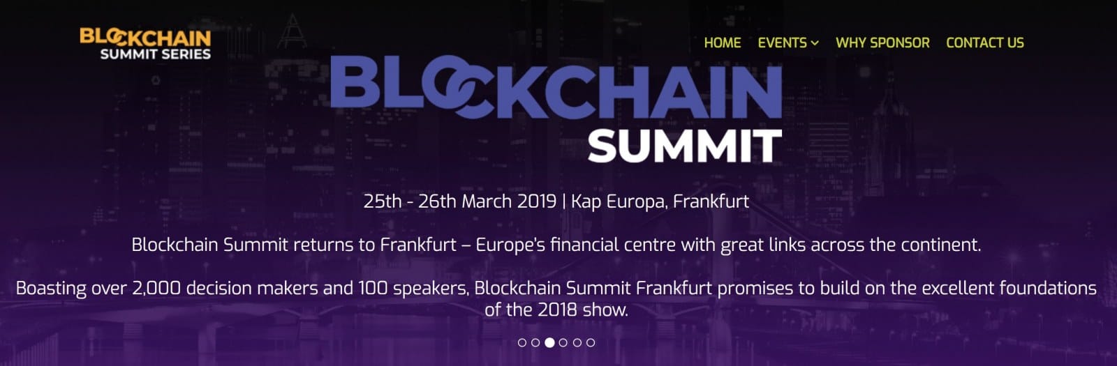 Blockchain Summit 25-26 de Marzo 2019