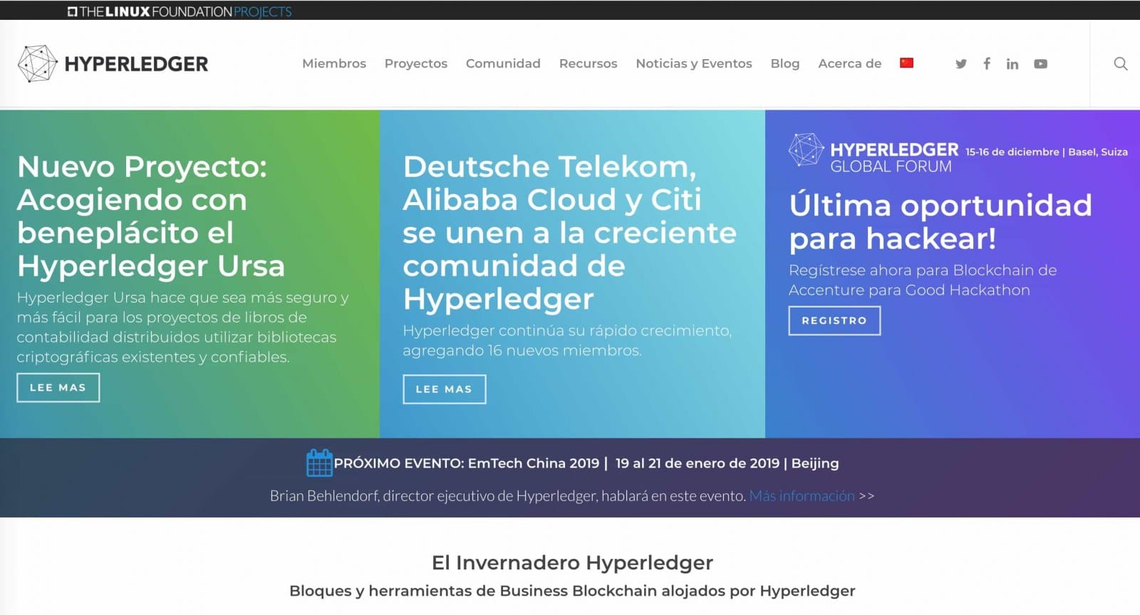 Hyperledger Blockchain. cripto-mineria.com