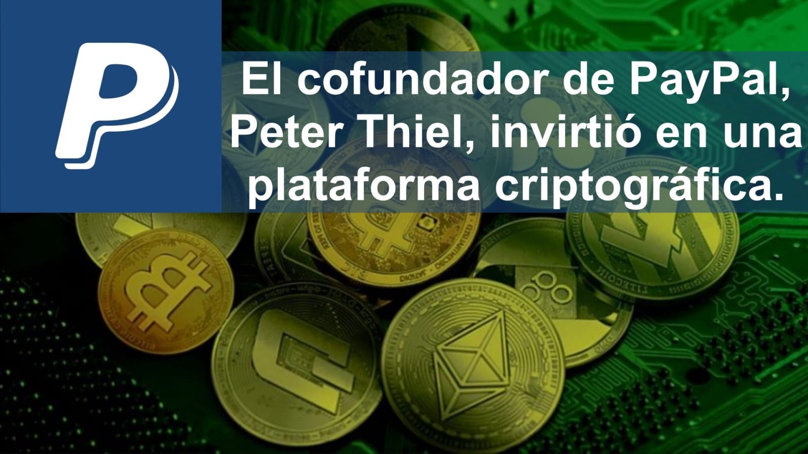 PayPal y criptomonedas